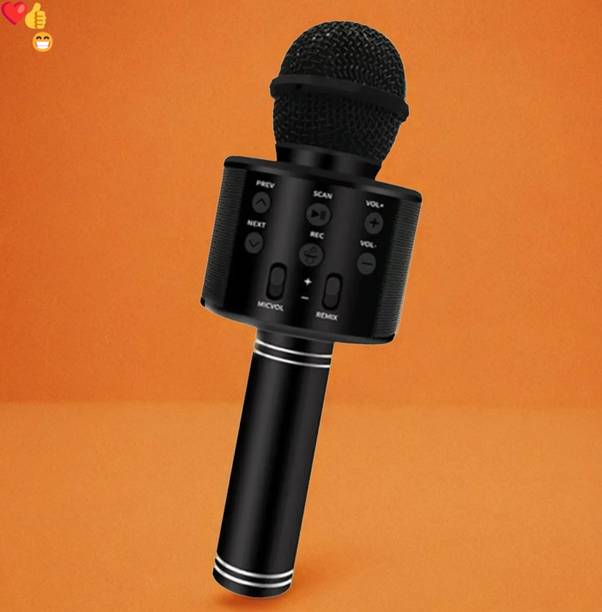 Sagaft R144 WS858 (1800mAh big battery) 8 Hours running Time Handheld Bluetooth Mic Microphone