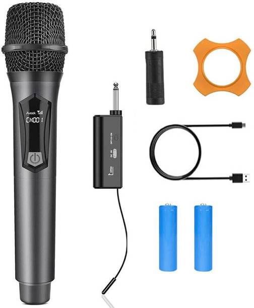 Mocking Bird Karaoke Microphone UHF Wireless karaoke Cordless Transmitter/Receiver Dynamic Microphone
