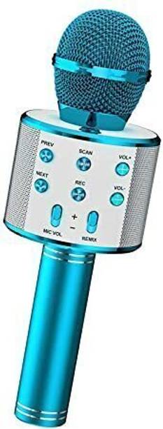 Seraphic Bluetooth Wireless 4 in 1 Karaoke HiFi Speaker Microphone for Kids Microphone