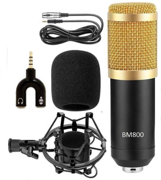 IMAGINEA BM-800 Mic Condenser Microphone Recording Kit / Set Compatible with Pc / Mobile Microphone