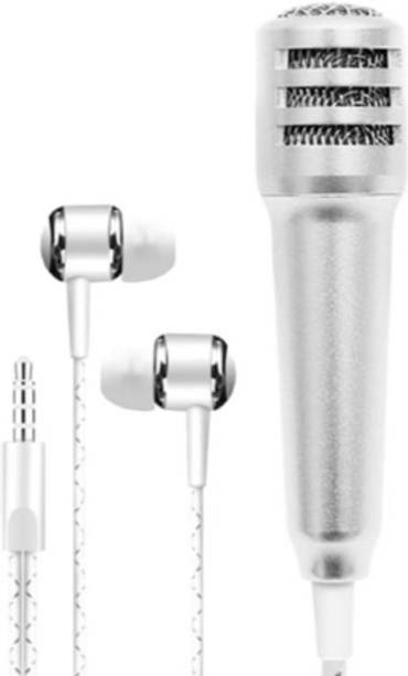YAROH WC-Karaoke Singing Microphone Compatible with all smart & IOS devices Microphone