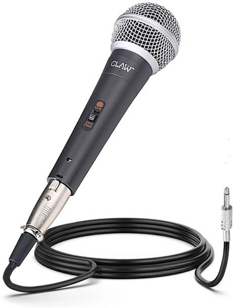 CLAW (Open Box-Refreshed) Raag MI58 Dynamic XLR Karaoke Wired Handheld Microphone