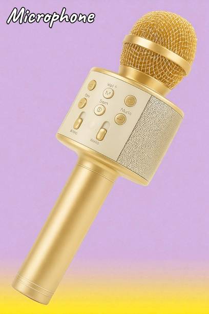 3BAAN X256 All-in-One Bluetooth Karaoke Mic – Deep Bass Speaker & HD Sound Microphone