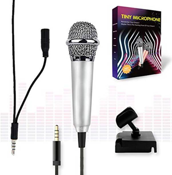 SYARA JIK_453Q_ Karaoke Singing Microphone Compatible with all smart & IOS devices Microphone