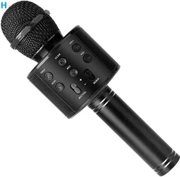 Khatusha A431 WS858 (KARAOKE MIC WITH SPEAKER) Rechargeable FM Radio Voice Changer Microphone