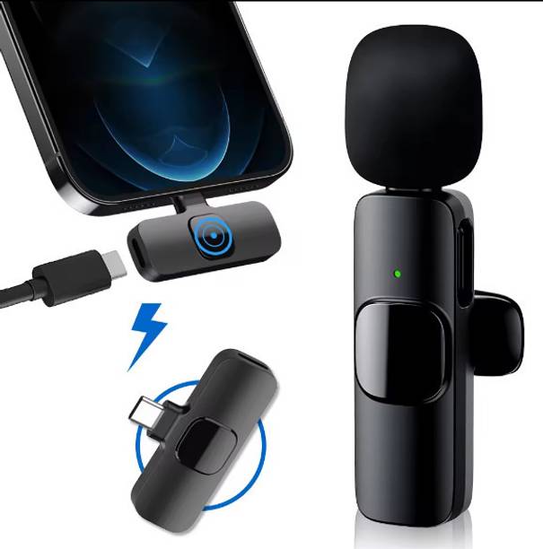 MOBONE ® Mic for YouTube K8: Livestream & Record Anywhere with Type-C Compatibility Microphone
