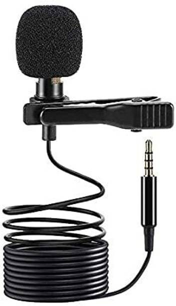 hybite Lapel Mic Mobile Collar Metal Mic Clip Microphone For , Voice Recording, PC, Laptop, Android Smartphones, DSLR Camera Microphone 3.5mm Clip Microphone For Youtube | Collar Mike for Voice Recording Microphone Microphone