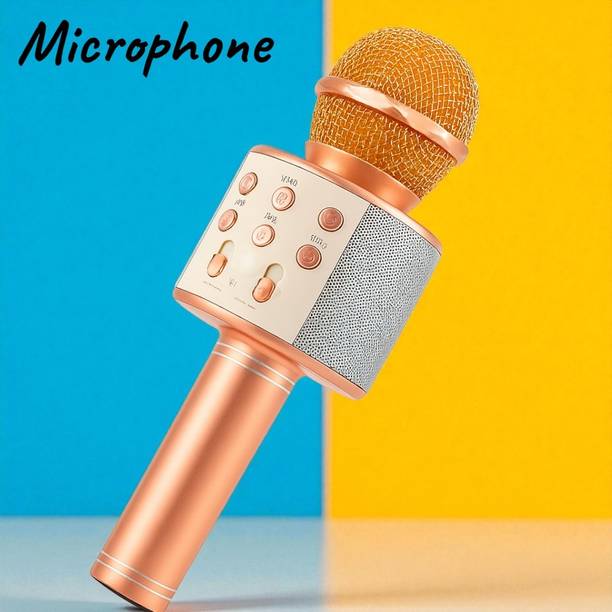 3BAAN X299 Dual Speaker Wireless Karaoke Mic – 3D Surround Sound Quality Microphone