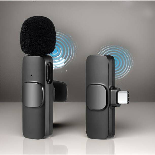 BORNTOGLOW K8 Omnidirectional Lapel Plug and Play Type C Collar Mic Recording Vlog B31 Microphone