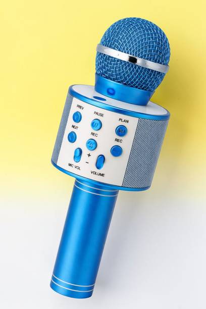 Nilesawar X430 Bluetooth Karaoke Microphone | Wireless Singing Mic with Speaker Microphone