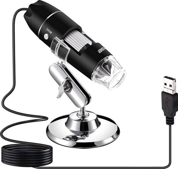 iBELL ML1000X USB Digital Inspection Microscope with 1000X Magnification, CMOS Sensor, Microscope Slide Box