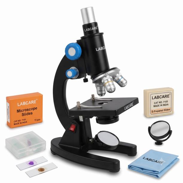 labcare export Student Microscope 675X Microscope Slide Box