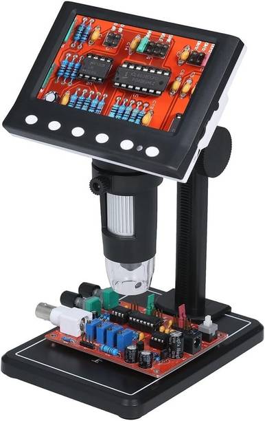 Tobo USB Microscope,4.3 inch Screen 1000X Magnification Electronic Handheld TD-1290IM Microscope Slide Box