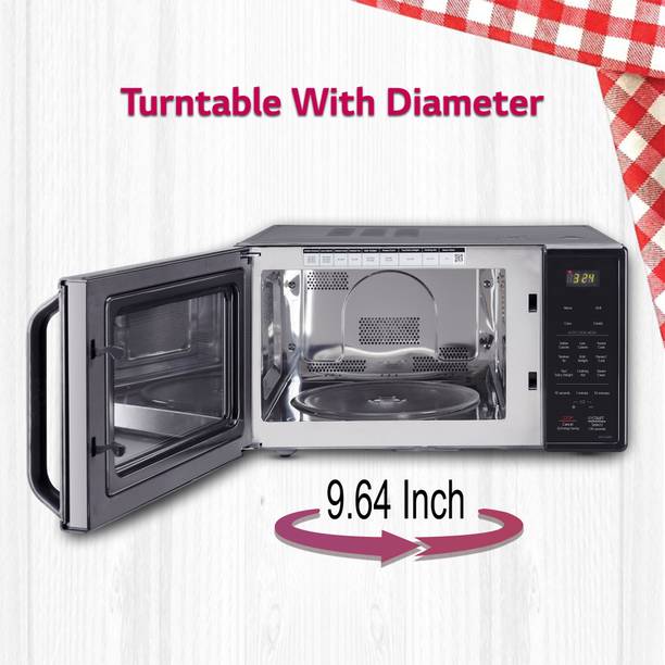 LG 21 L Quartz Heater and Stainless Steel Cavity Convection Microwave Oven
