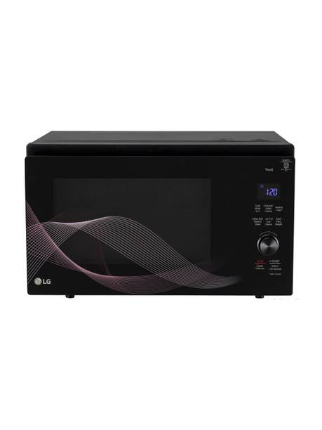 LG 32 L Convertible Microwave Oven with Air fryer, Charcoal Lighting Heater, Wi-Fi Enabled, Motorised Rotisserie with 60 Air Fry Recipe, 40 Scan to Cook Recipes & 431 Auto Cook Menu Convection Microwave Oven