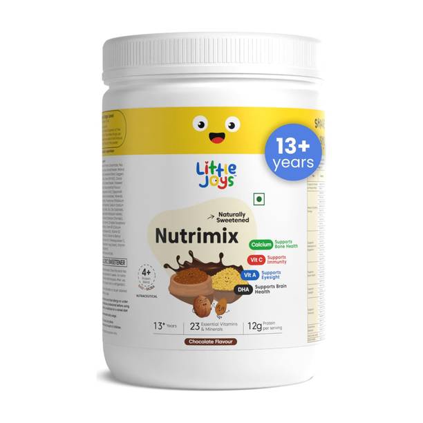 Little Joys Nutrimix for Kids 13+ years | 12g Protein | Supports Immunity & Brain Health