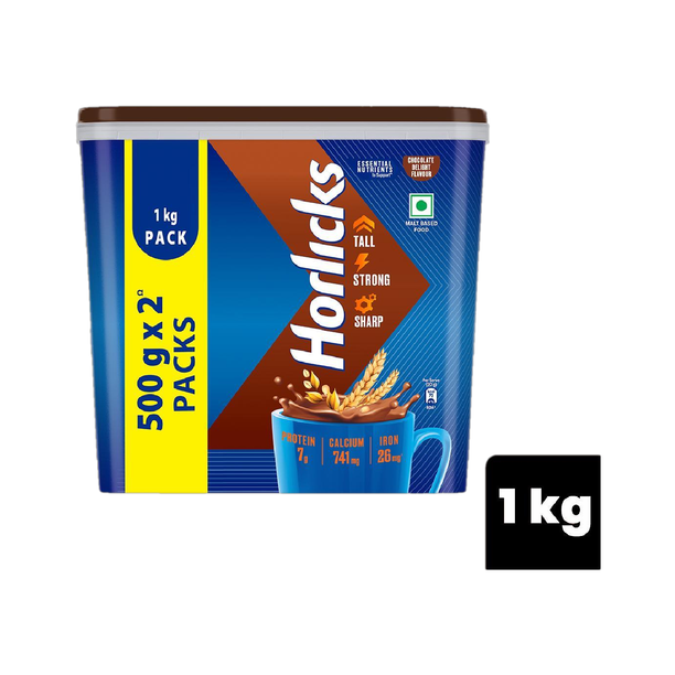 HORLICKS Health & Nutrition Drink Chocolate Container