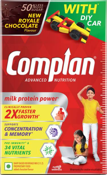 COMPLAN Nutrition Drink for Children New Royale Chocolate Refill pack with DIY Car