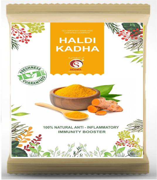 Seema by H-12 TURMERIC GOLDEN Milk Mix 150 g | Ayurvedic Immunity Booster Haldi Doodh | Healthy Drink for Kids & Adults