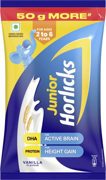 Junior Horlicks Vanilla Pouch