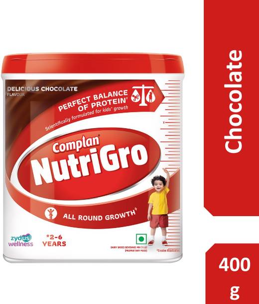 COMPLAN NutriGro Nutritional Drink powder for 2 to 6 Years, Delicious Chocolate Flavour