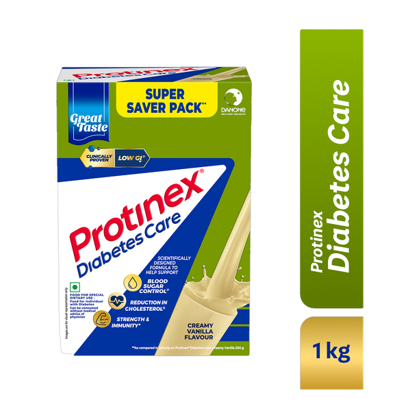 Protinex Diabetes Care 59% less sugar spikes from day 1 | High protein, fibre | low GI
