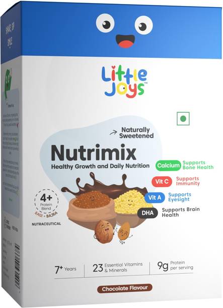 Little Joys Nutrimix for Kids 7-12 years |Chocolate Flavour| Overall Development & Immunity