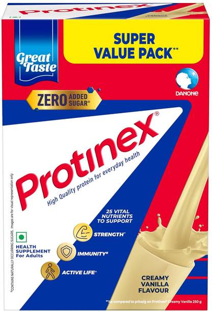 Protinex Creamy Vanilla Flavor,With 25 Vital Nutrients To Support Strength