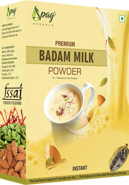 Spag HERBALS by Instant Premium Organic Badam Milk Powder