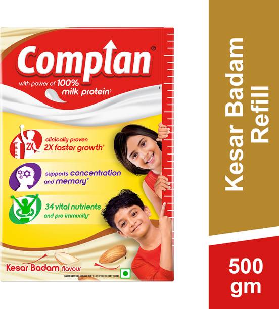 COMPLAN Nutrition and Health Drink Kesar Badam Refill