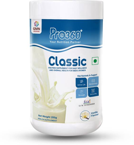 PRO360 Classic Nutritional Protein Drink Supplement Powder for Men and Women Nutrition Drink
