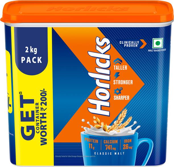 HORLICKS Nutrition Drink Plastic Container