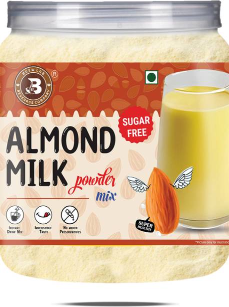 Brew Lab Almond Milk Powder No Sugar Super Healthy Naturally Low In Fat Rich In Nutrients