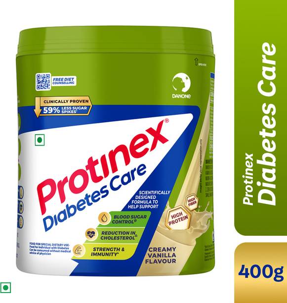 Protinex Diabetes Care 59% less sugar spikes from day 1 | High protein, fibre | low GI