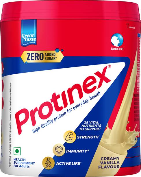 Protinex Creamy Vanilla-Nutrition Drink Powder with Protein for Strength & Energy