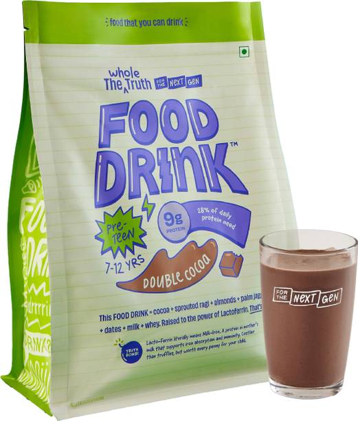 The Whole Truth Food Drink Pre-Teen Milk Mix for 7 to 12 Year Old Kids-1kg