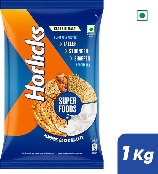 HORLICKS Nutrition Drink Pouch with Super Foods