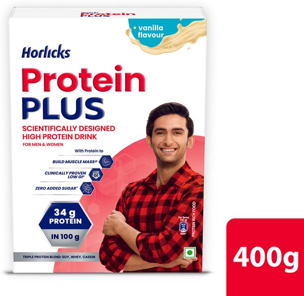 HORLICKS Adult Protein Drink Vanilla Flavour