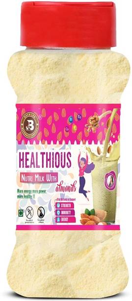 Brew Lab Healthious Mix With Almond Bits Specially For Women | More Healthy More Energy |