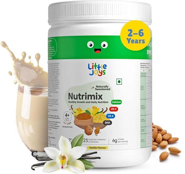 Little Joys Nutrimix for Kids 2-6 years | Vanilla Flavour | Better Immunity & Strength