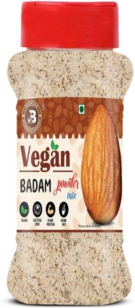 Brew Lab Plant Based Vegan Badam Mix | Made With All Natural Ingredients Lactose Free |