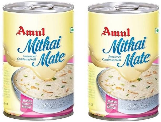 Amul Mithai Mate Sweetened Condensed Milk PACK OF 2