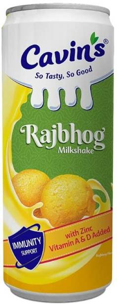 Cavin's Rajbhog Milkshake, Enriched with Zinc, Vitamin A & D for Immunity Support,