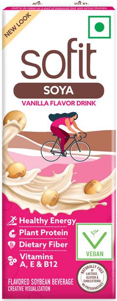 Sofit Soya Vanilla Flavor Drink - Pack of 8 (200ml each)