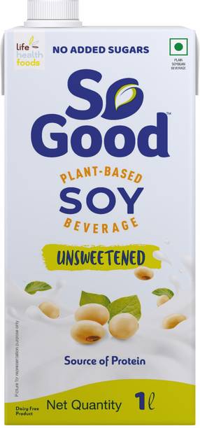 So good Soy Natural Unsweetened Plant Based Beverage 1000ml Tetra Pack