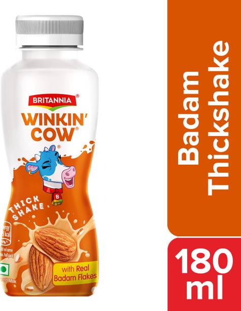 BRITANNIA Winkin Cow Badam Thick Milk Shake