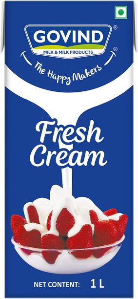 Govind Milk and milk products Govind Milk & Milk Products UHT Fresh Cream Pack of
