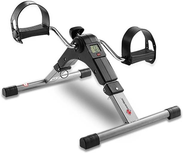 Powermax Fitness BS-MINI Mini Pedal Exerciser with Adjustable Resistance Mini Pedal Exerciser Cycle