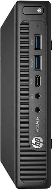 HP Refurb Core i3 6th Generation Tiny PC - Windows 10, Intel, Core i3 6th, 8 GB DDR4, 256 GB SSD Mini PC