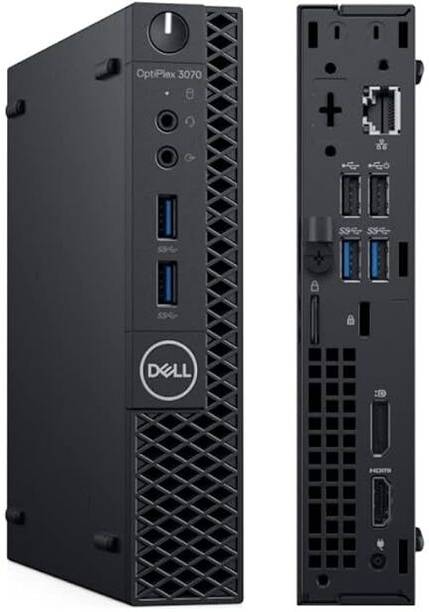 DELL Refurbished Core i3 9th/8GB/512GB Tiny PC with WiFi - Windows 11, Intel®, Core i3 9th Generation, 8 GB DDR4, 512 GB NVMe SSD Mini PC